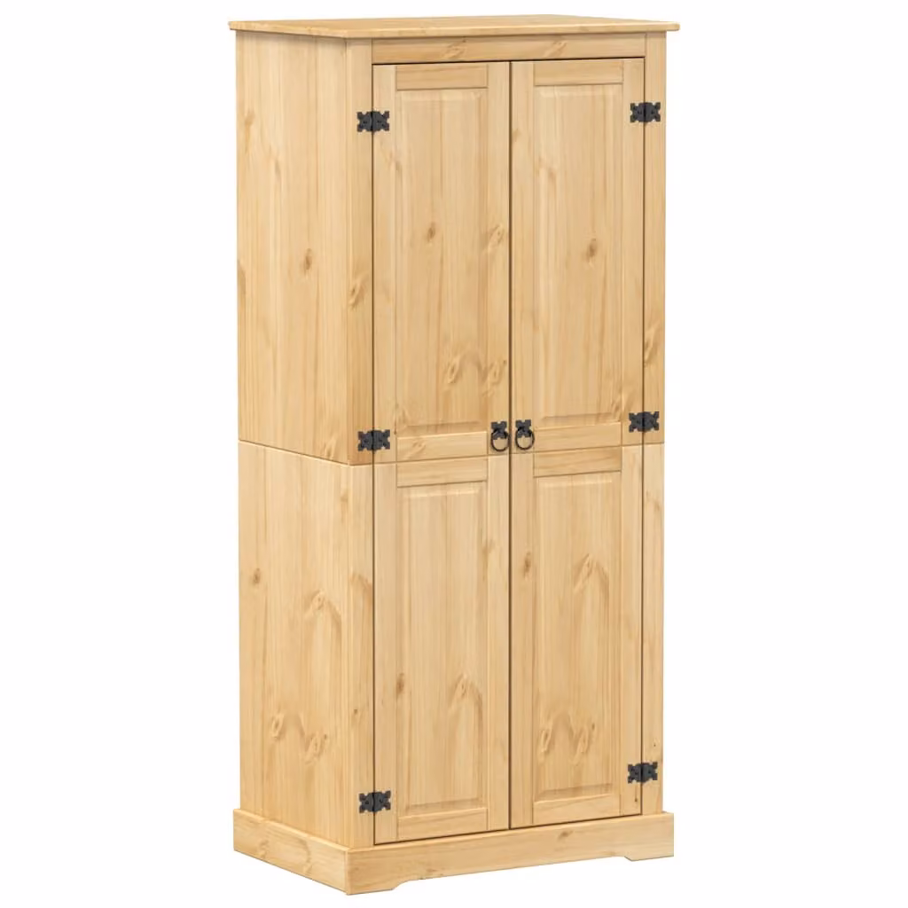 Armadio  76x50x170 cm in Legno Massello di Pino
