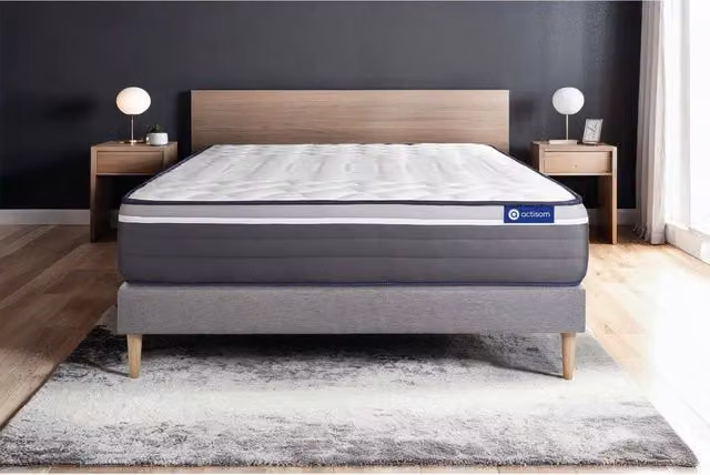 Kit rete e materasso Actiflex plus 120x220cm - Spessore : 26cm - Molle insacchettate e memory foam- molto rigido