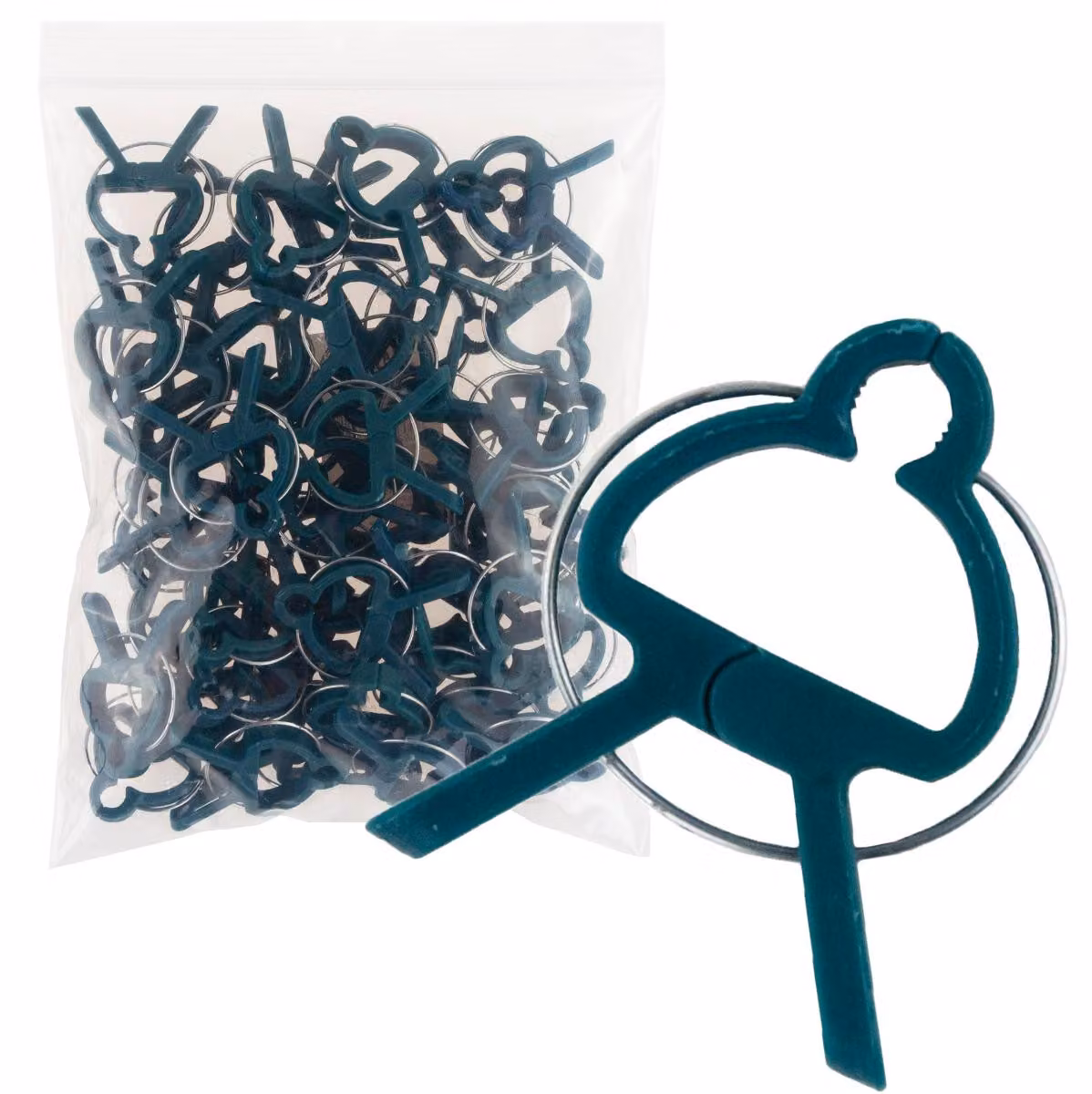 Graffe per fissare le piante - Graffe da giardino - 50 pezzi/confezione
