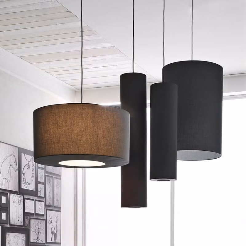Collezione Lampadari Cilindri Luminosi Adriani e Rossi