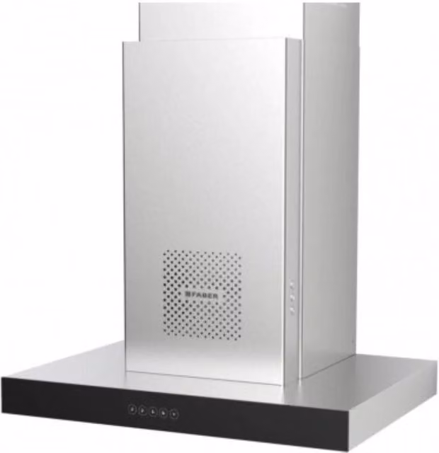 Cappa aspirante a parete Faber Air Hub Stilo Glass Comfort 60 cm classe A+ inox e vetro nero