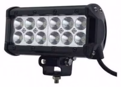 Lampada da lavoro universale a LED/alogena da 36 W, 12 V–24 V, con illuminazione spot direzionale per auto, fuoristrada, autobus, furgoni e camion