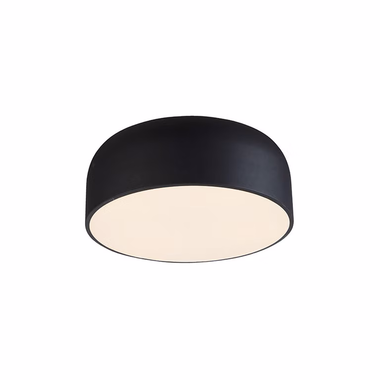 Trio Leuchten - Lampada da soffitto di design nera dimmerabile - BalonI a 4 luci I Soggiorno I Camera da letto - Acciaio rotondo - LED adatto E27