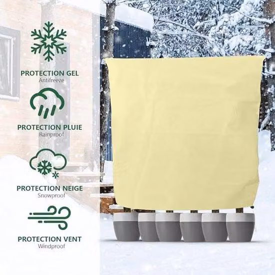 Copertura antigelo 200x240 cm, protezione delle piante, grande