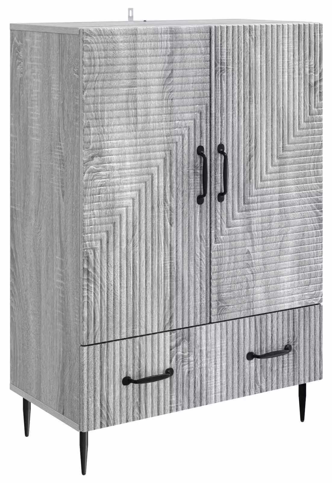 Credenza Grigio Sonoma 66 x 34,5 x 95 cm Legno ingegnerizzato