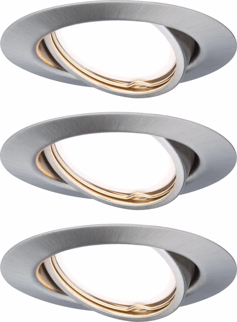 Paulmann Luce da incasso LED Set base orientabile