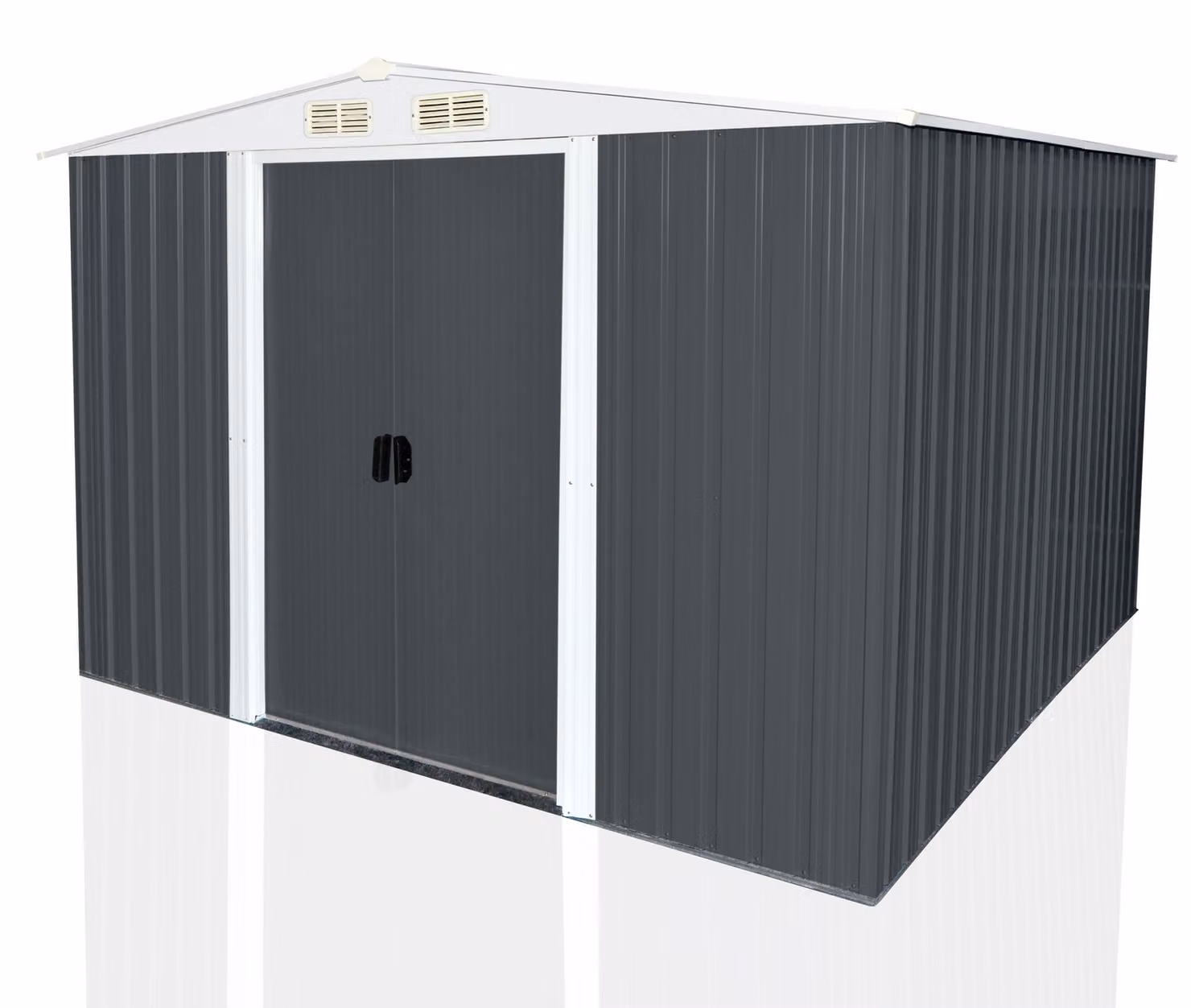Capanno per attrezzi in metallo, deposito per attrezzature, capanno per utensili, edificio per attrezzature, casetta da giardino, SAFE XXL