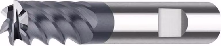 Fresa lunga in metallo duro integrale AlTiN+ Z6 gambo 45° HB 16,0mm FORTIS