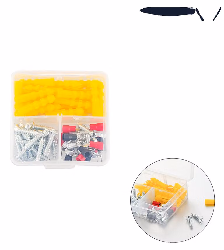 Set di chiavi a bussola, 158 pezzi, materiale in acciaio inossidabile, tipo combinato, per uso domestico, con custodia portatile