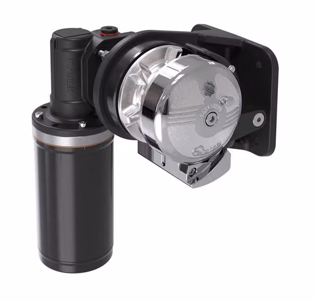 Verricello elettrico Quick BL2 12V 900W in acciaio inossidabile nero e argento