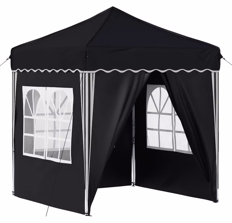 Tenda per feste a pop-up 195 x 195 x 245 cm Antracite