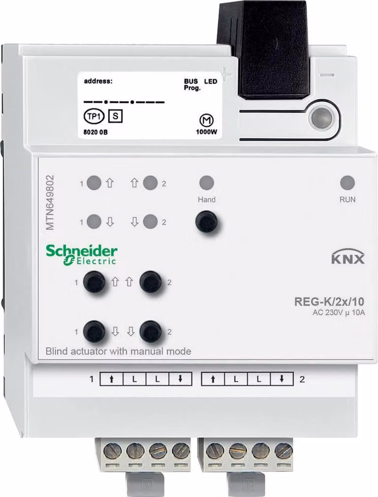 SCHNEIDER ELECTRIC Attuatore cieco REG-K/2x/10