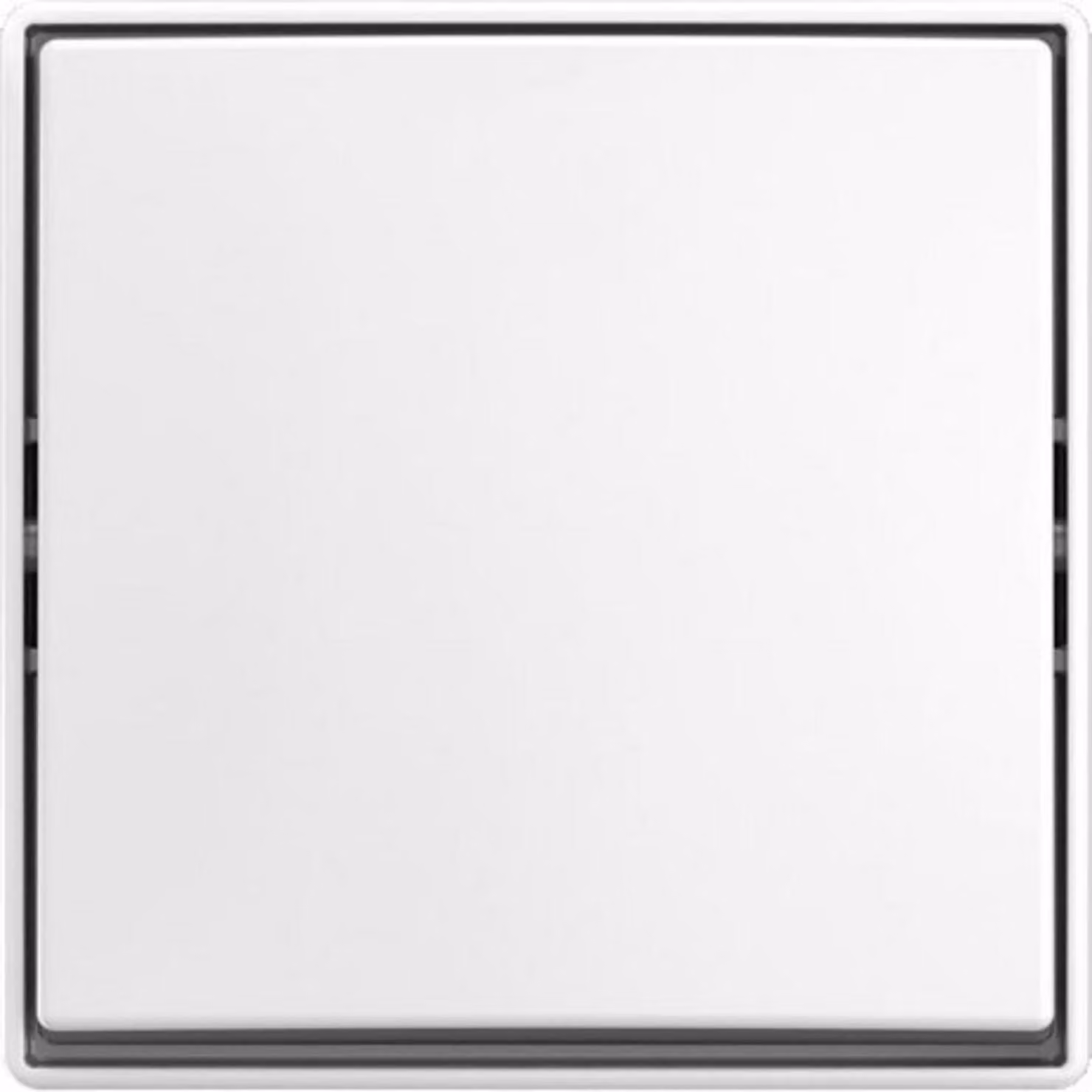 Busch-Jaeger 2601/6 J-524, bianco, termoplastico, Busch-Jaeger, lucido, IP20, 81 mm
