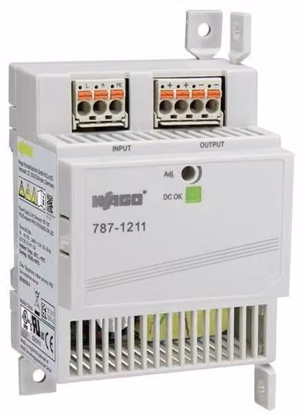 WAGO Alimentatore primario switching; compatto; monofase 787-1211