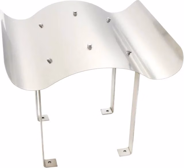 Comignolo per Canna Fumaria DESIGN IN in Acciaio Inossidabile Argento L/P/H: 60 x 80 x 39 cm CFW8911813