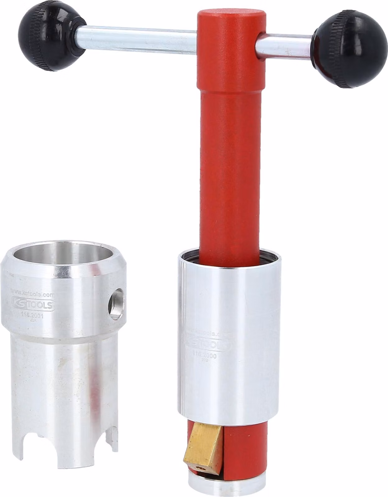 KS TOOLS Adattatore per vasca e valvola 2 pezzi - 116.2002