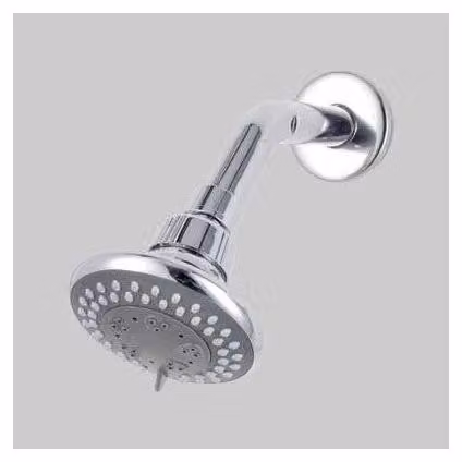 braccio doccia con soffione 3 getti 1/2"