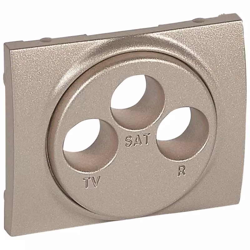 Legrand 771473, Titanio, Termoplastica, Convenzionale, Legrand, IP20, Pannello frontale