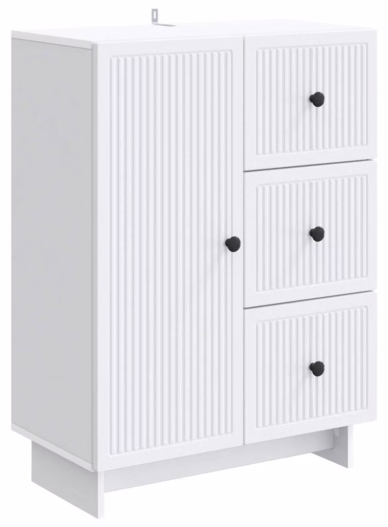 Credenza Bianco 66 x 34,5 x 90 cm Legno ingegnerizzato