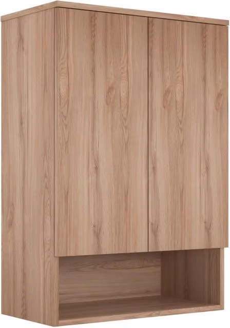 Mobile da bagno "Bosco Lume 70" - 70 x 36 x 100 cm - Rovere