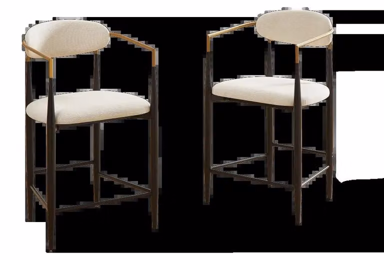 Sedia da pranzo, design salvaspazio, seduta comoda, 2 pezzi - Germania