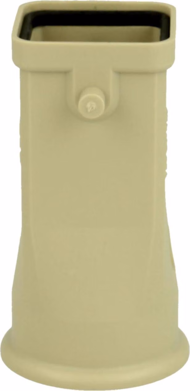 HARTING Han 3A Contenitore con guarnizione incollata, 1xM25 uscita cavo diritta, per 1 staffa (nella parte inferiore) - 1 pezzo
