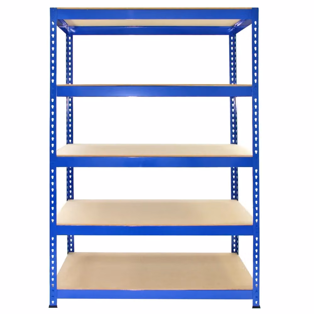 Scaffalatura da Garage e Officina Monster Racking in Acciaio Blu L: 120 cm, P: 45 cm, H: 180 cm – 2