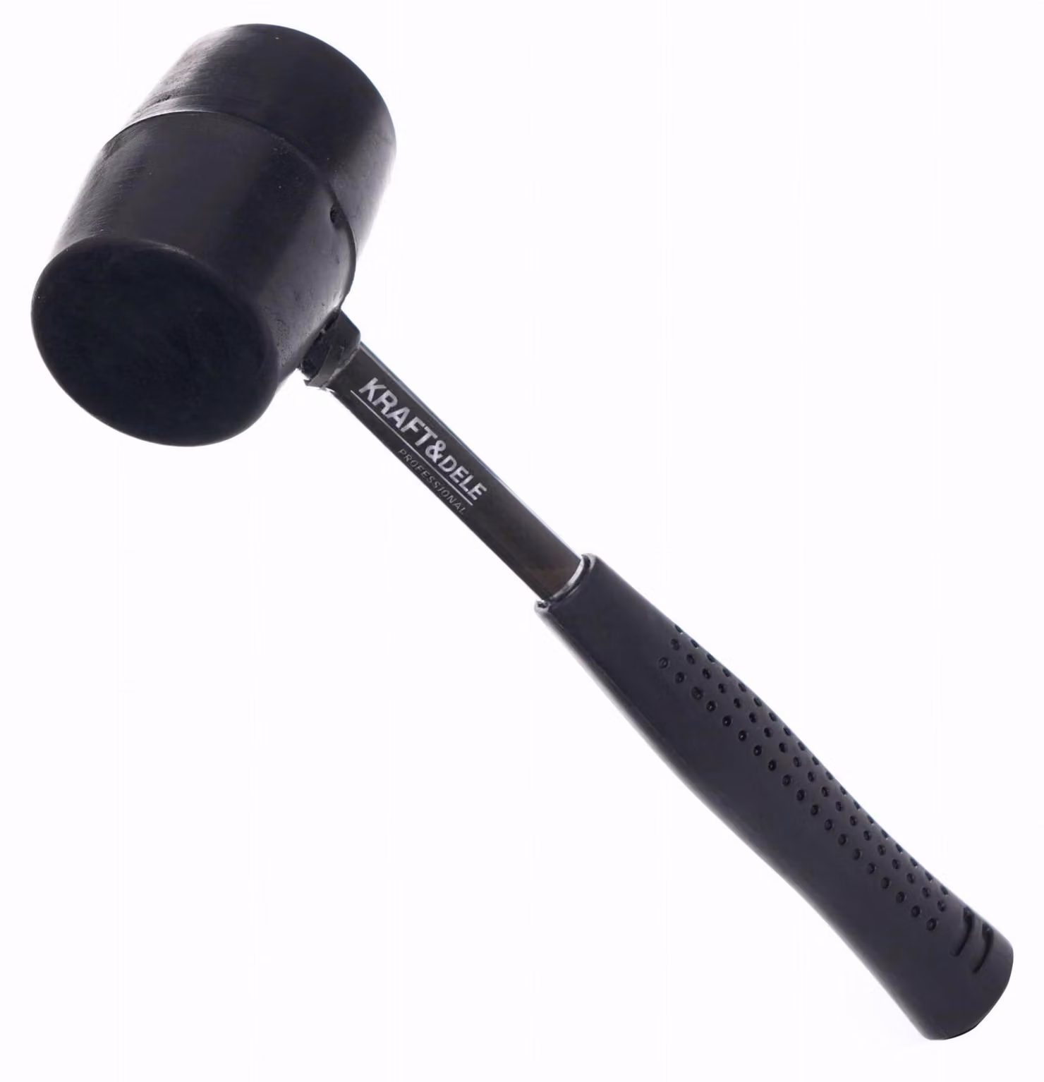 Kraft&Dele KD901 martello in gomma con manico in metallo 450 g