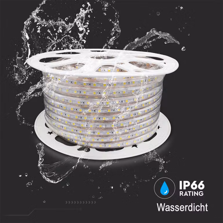 Striscia LED verde da 15 m, 60x 5050 SMD al metro - IP65 per interni ed esterni