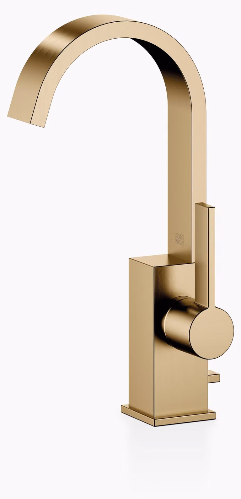 Dornbracht MEM Mitigeur monocommandé pour lavabos avec garniture d'écoulement, saillie 113mm, 33502782-39, 33502782-39