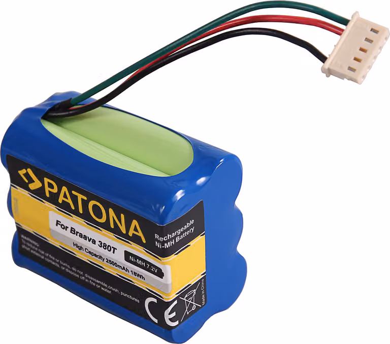 Batteria iRobot Braava 380T/390T 2500mAh 7,2V