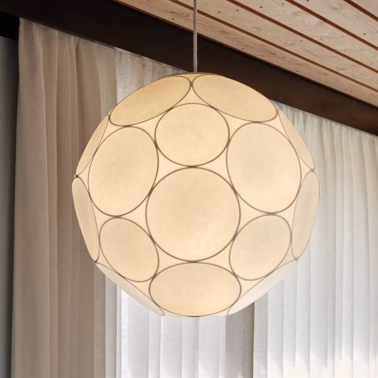 Tom Dixon Lampada a sospensione Soft, dimmerabile, Bianco / Opale, Soggiorno / Sala da pranzo, Plastica, Design, Lampada a sospensione