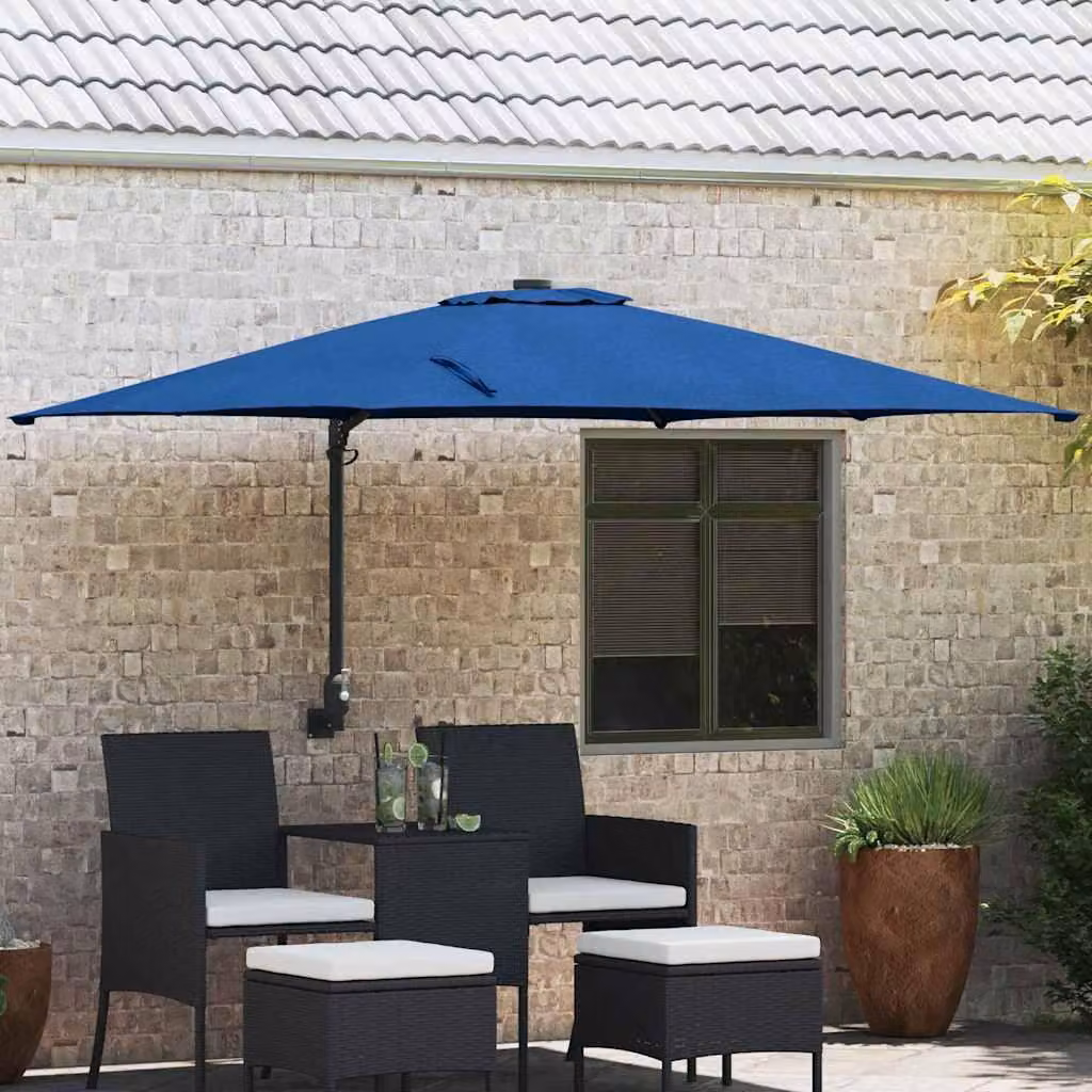 Maison Exclusive - Ombrellone da giardino, dimensioni 248,5 x 247,5 x 160 cm, realizzato in poliestere e acciaio