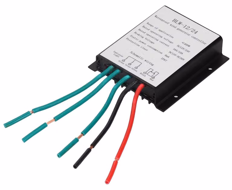 Controllore per turbine eoliche, DC 12-24V, 400W, per generatori solari-eolici