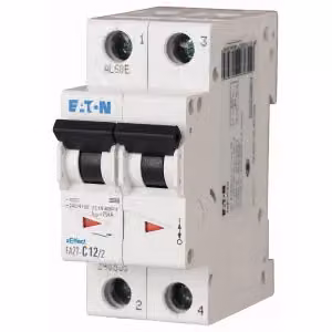 Interruttore automatico Eaton, 32 A, bipolare, caratteristica: D 142491