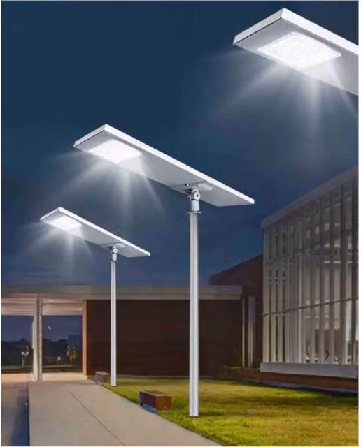 Trade Shop - Lampione Faro Led Stradale 300w Pannello Solare Da Esterno Ip65 6500k Sl-300w-lp -