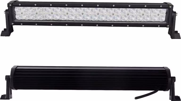 Greenmigo Faro da lavoro a LED da 120 W, bianco, 12 V/24 V, proiettore, riflettore, barra luminosa, faro da lavoro, luce da lavoro, lampada da lavoro fuoristrada per trattori