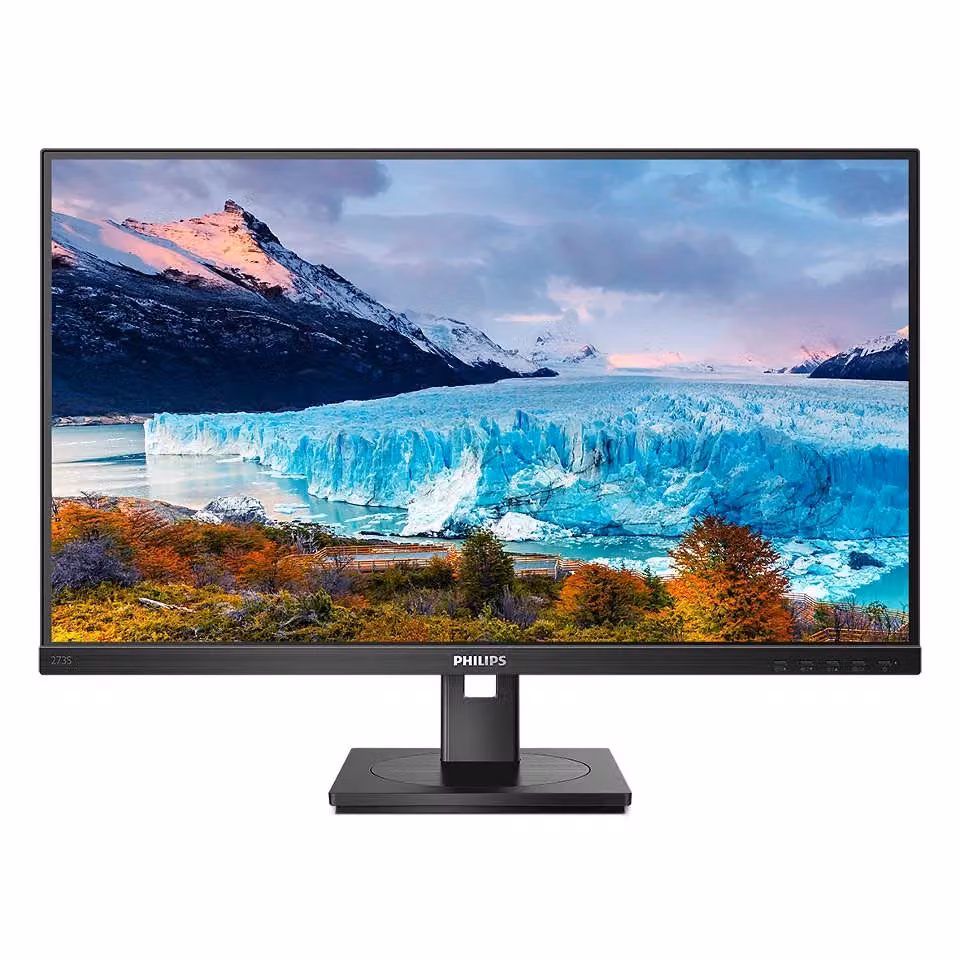Monitor Philips S-Line 273S1/00 da 27 pollici con pannello IPS Full HD, 75Hz e docking USB-C, colore nero – 2