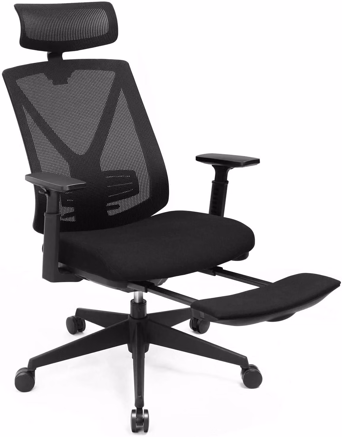 Sedia da ufficio Loris nera