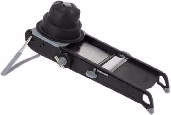 Mandolina De Buyer Swing Plus in plastica nera