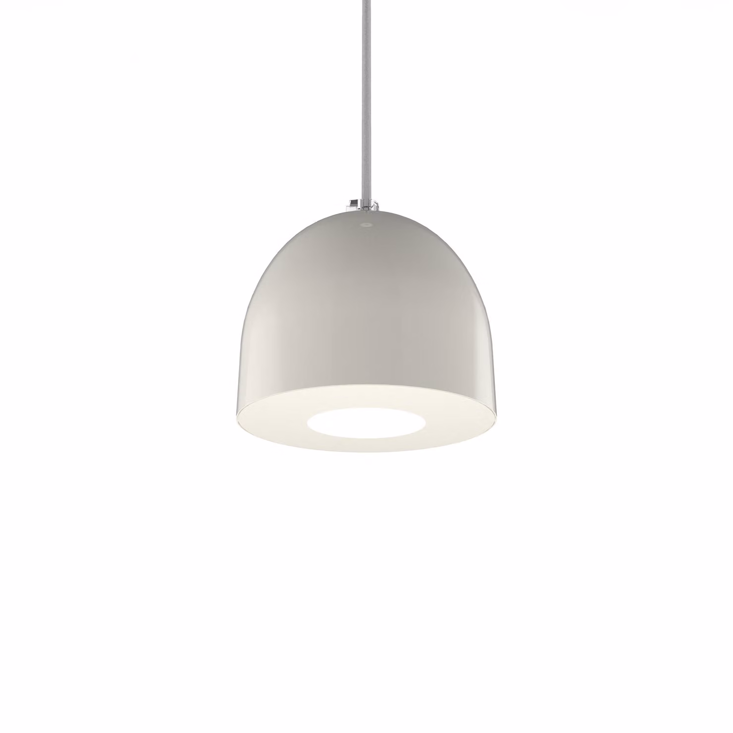 Lampada A Sospensione Campanella Monocolore Lucida