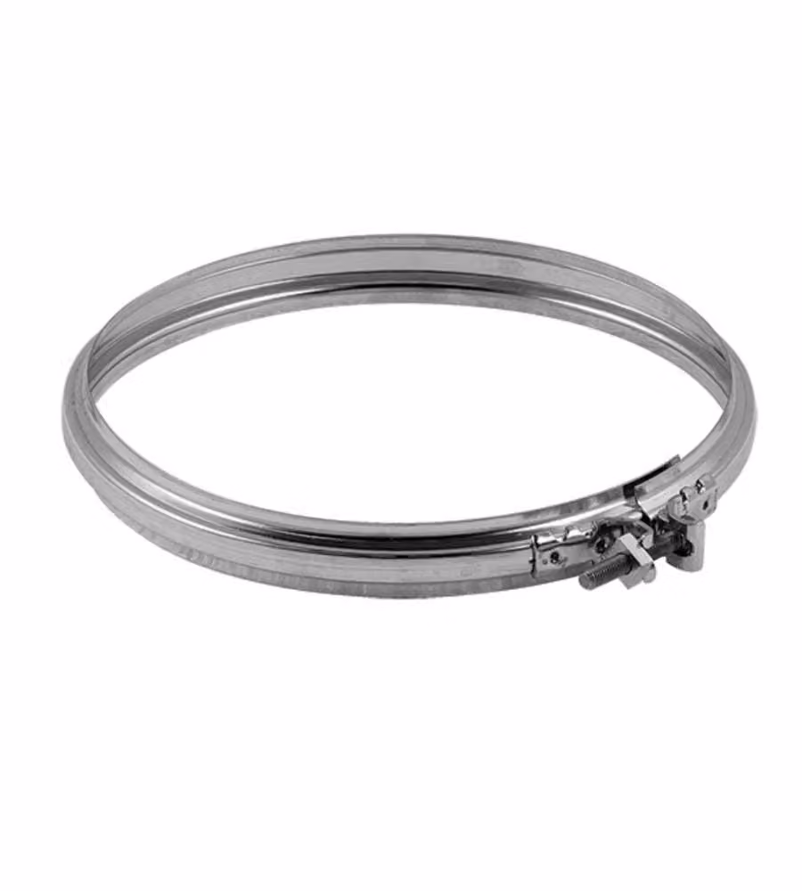 Fascetta Bloccaggio Acciaio INOX diam 80mm