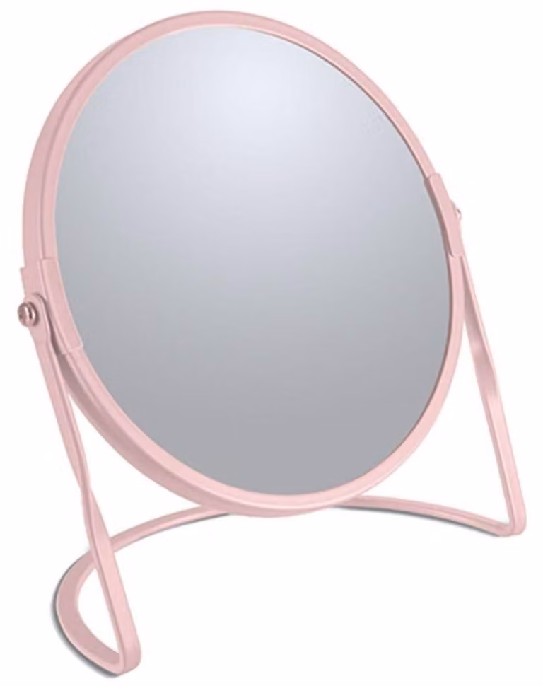 Specchio per il trucco Spirella, specchio cosmetico, specchio da bagno "Akira", ingrandimento 5x