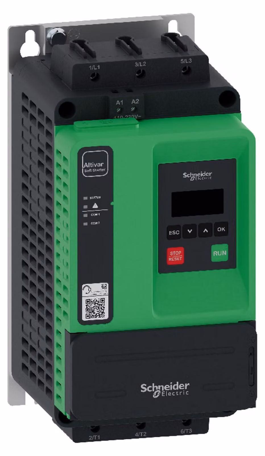 SCHNEIDER ELECTRIC Avviatore graduale Ats430, 32A, 208 a 600V 1 pezzo