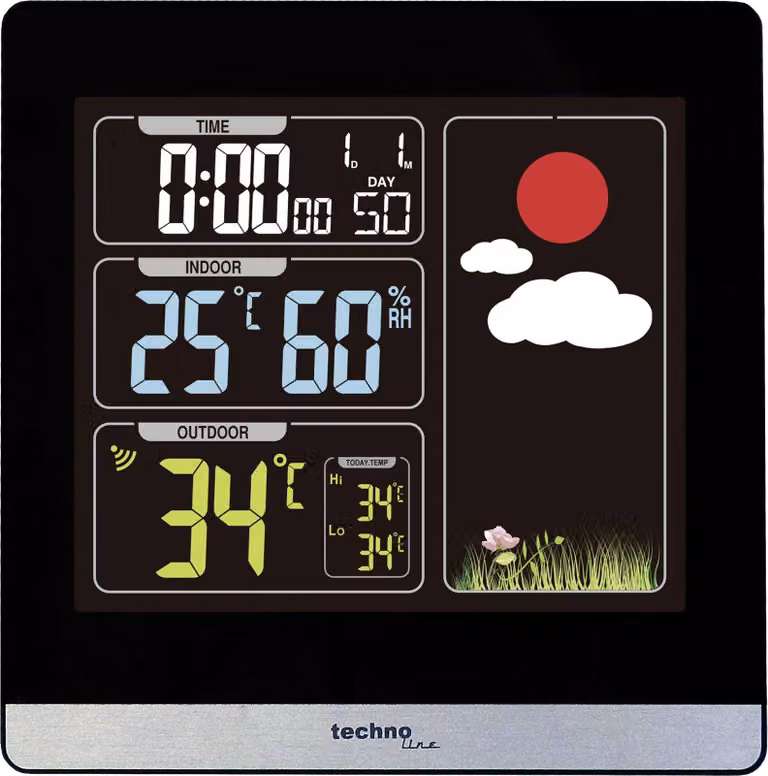 Technoline - TL WS6448 - Orologio da parete
