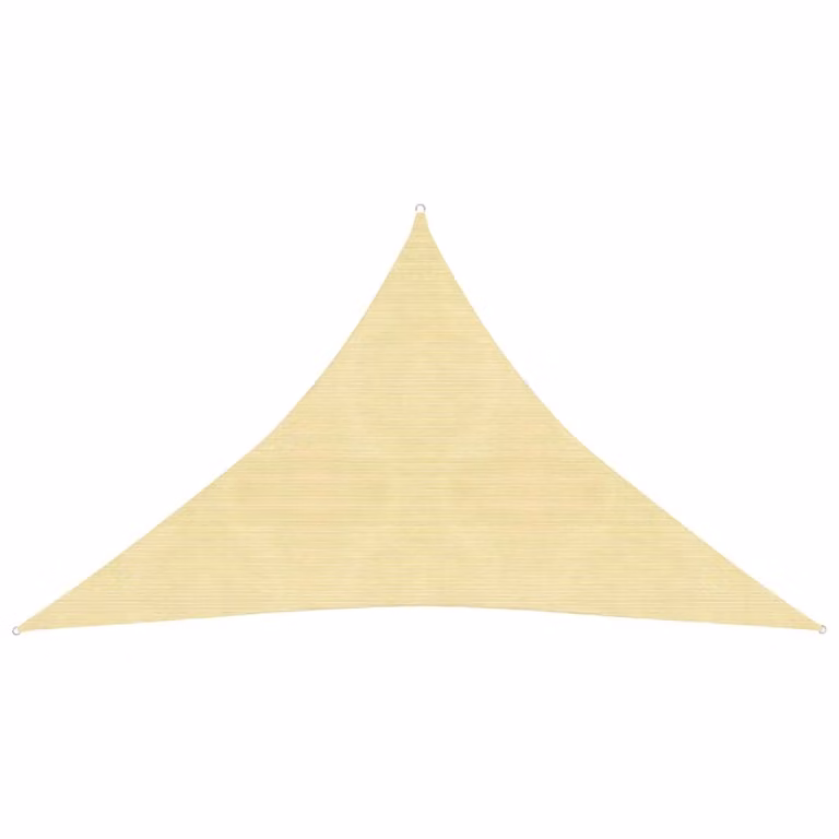 The Living Store Tenda da sole 160 g/m² Beige 3x3x4,2 m HDPE