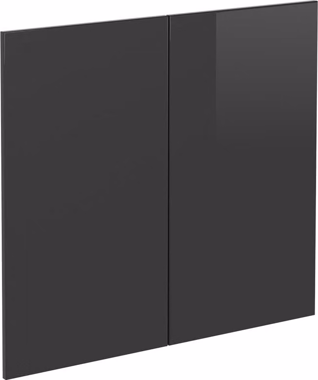 Frontale cucina Vicco R-Line Antracite lucido 79.2 x 71.3 cm frontale del mobile per mobile sottolavello, Model 29207