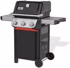 Barbecue a gas Weber Spirit E-310 con griglia in metallo, Nero e Silver