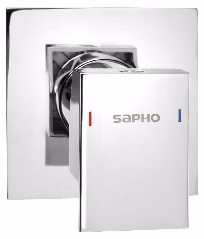 SPECTRE: rubinetto da incasso per doccetta bidet, a 1 via, cromato
