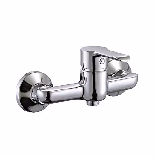 Rubinetto Miscelatore esterno doccia Ariel cromato diam. 35 mm